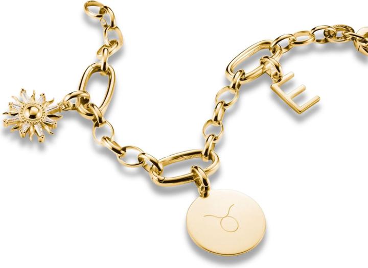 Immagine prodotto Thomas Sabo Charm-Anhänger Coin gross Connect vergoldet (Argento)