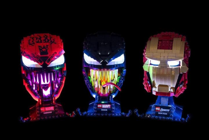 Actual product image Light my bricks LED Light Set for LEGO Marvel Spiderman Carnage