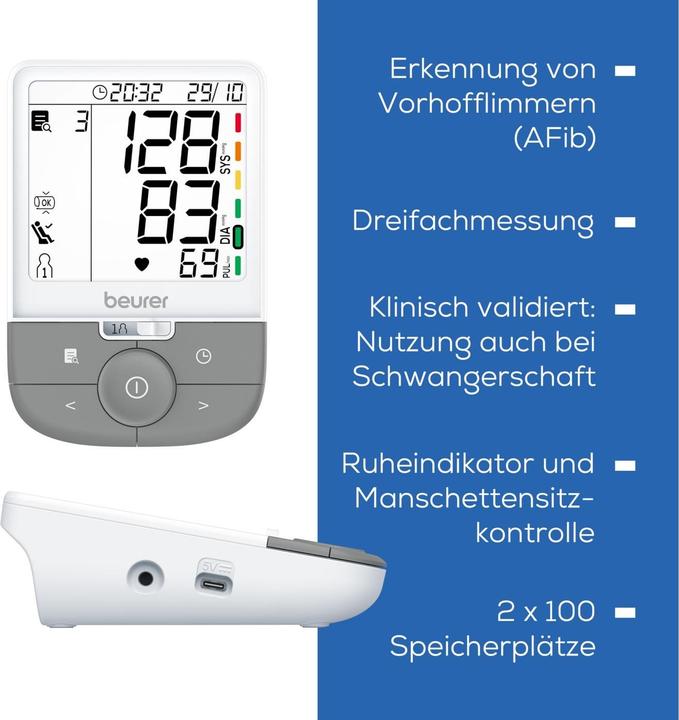 Actual product image Beurer BM 53 (Blood pressure monitor upper arm)