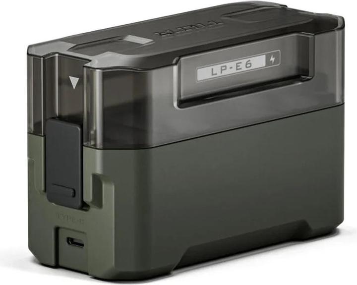 Actual product image Tilta Portable Charging Station for LP-E6 (Camera battery charger)