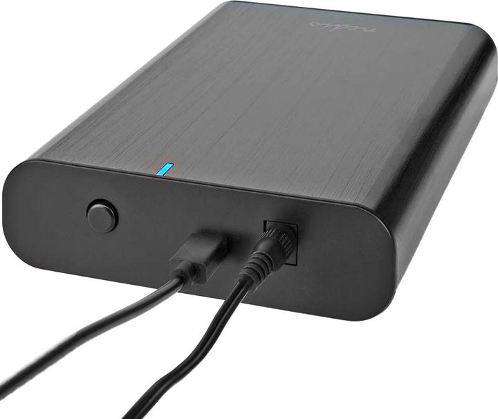 Image du produit Nedis Boîtier pour disque dur | 3.5 " | USB 3.1 Gen1 | USB Type-A / USB Type-C™ | Notebook / PC | Alumini (3.5")