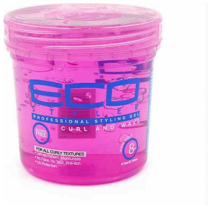 Productafbeelding Eco Style Styling Gel 473ml Roze Pot (Haargel, 473 ml)