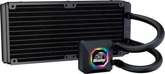 Actual product image Akasa Venom R20 complete water cooling system