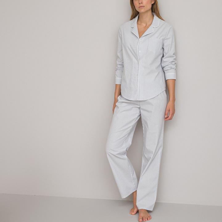 Produktbild La Redoute Collections Gestreifter Pyjama (36)