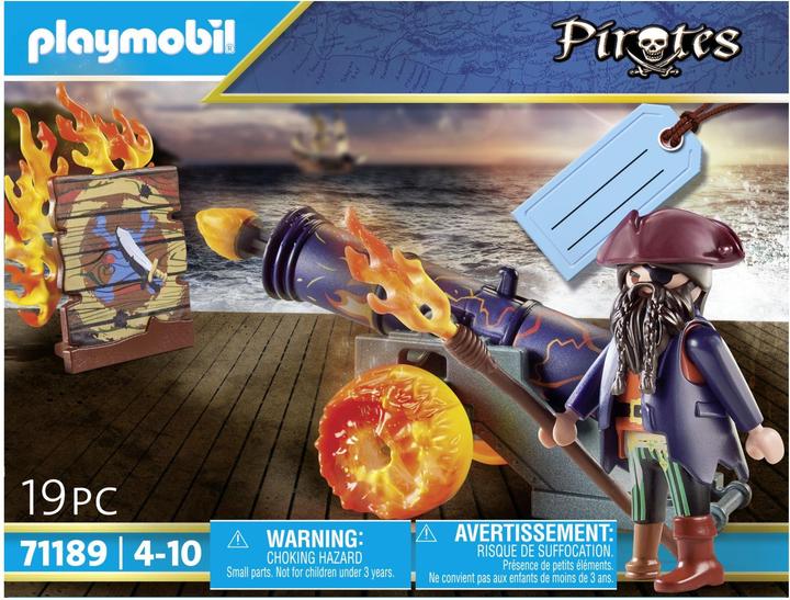 Produktbild Playmobil Pirat mit Kanone (71189, Playmobil Pirates)