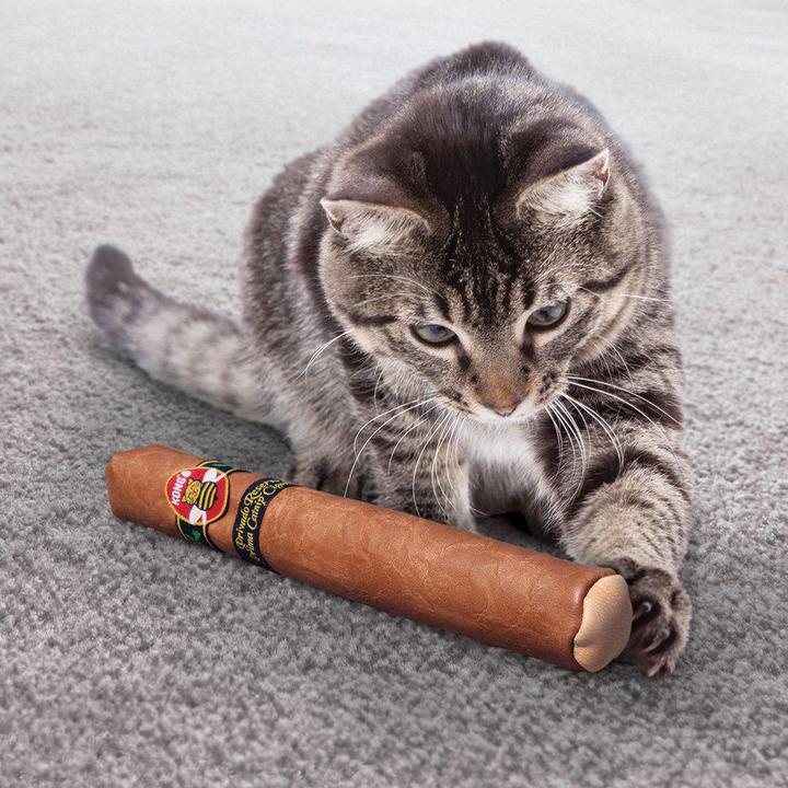 Actual product image KONG Cat Better Buzz Cigar (23cm / Ø3cm) (Catmint toy)