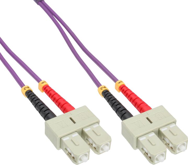 Image du produit InLine LWL Câble duplex (LSOH, CAT7, 3 m)