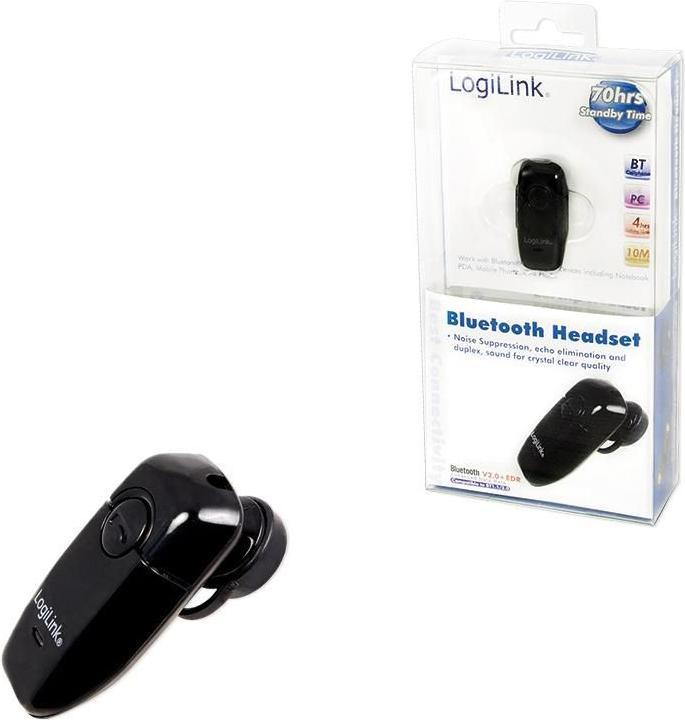 LogiLink Oreillette Bluetooth (Sans fil, USB-A)