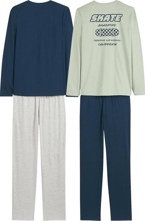Produktbild La Redoute Collections 2er-Pack Schlafanzüge aus Jersey (140)