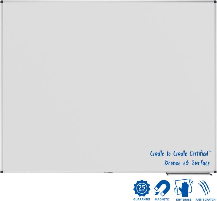 Produktbild Legamaster Magnethaftendes Whiteboard Unite Plus 120 cm x 150 cm, Weiss (120 x 150 cm)