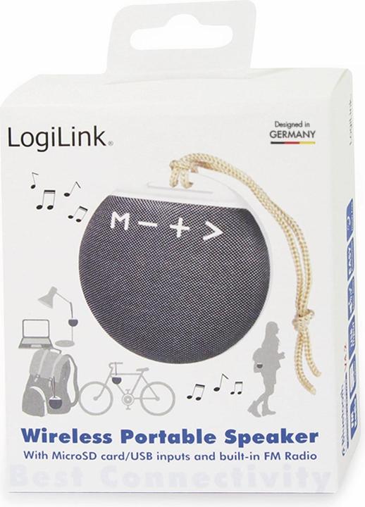 Actual product image LogiLink SP0055 Speaker (Rechargeable battery operated)