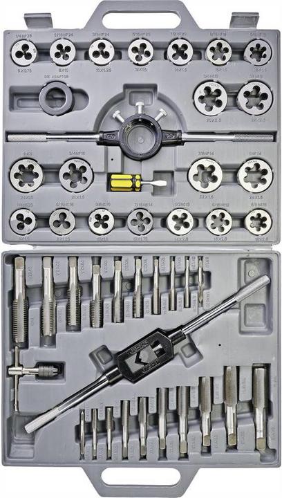 Produktbild Toolcraft Schneideisen- und Gewindebohrer-Set