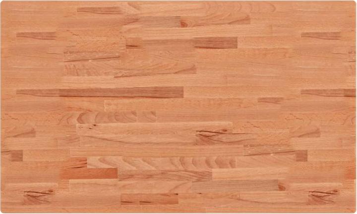 Image du produit VidaXL Tischplatte 100x60x1,5 cm Rechteckig Massivholz (100 x 60 x 1,5 cm)