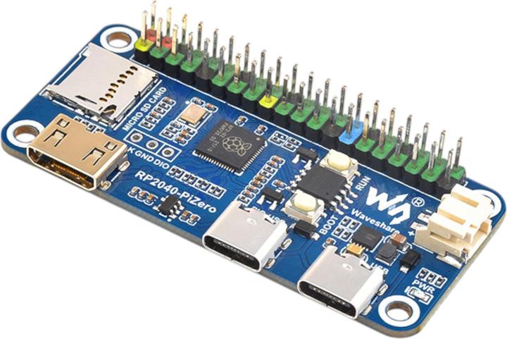 Immagine prodotto WaveShare RP2040-PiZero Entwicklungsboard 264KB SRAM und 16MB Flash