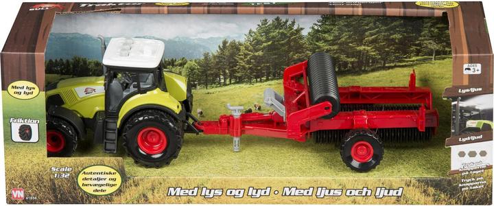 Image du produit BULL Tracteur avec grande remorque 1:32, assorti (41856)