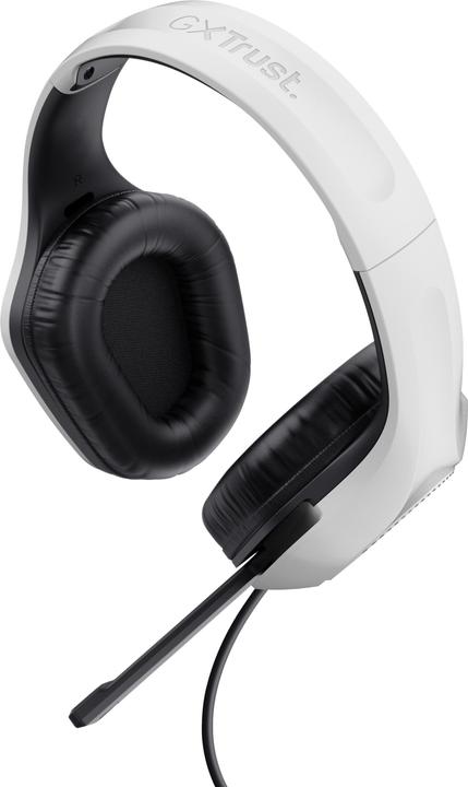 Image du produit Trust GXT415W CASQUE ZIROX - BLANC (Filaire)