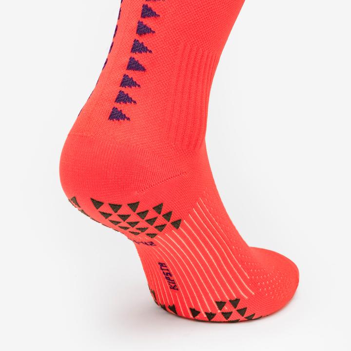 Produktbild Kipsta Fussball Stutzen halbhoch mit Socken rutschfest - VIRALTO II rosa (47, 48)