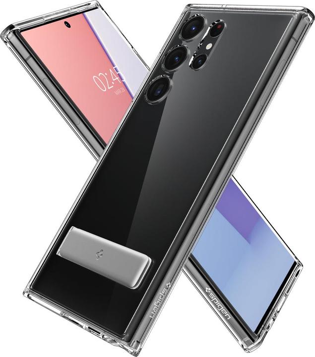 Produktbild Spigen Ultra Hybrid S Case für S918B Samsung Galaxy S23 Ultra - crystal clear (Samsung Galaxy S23 Ultra)