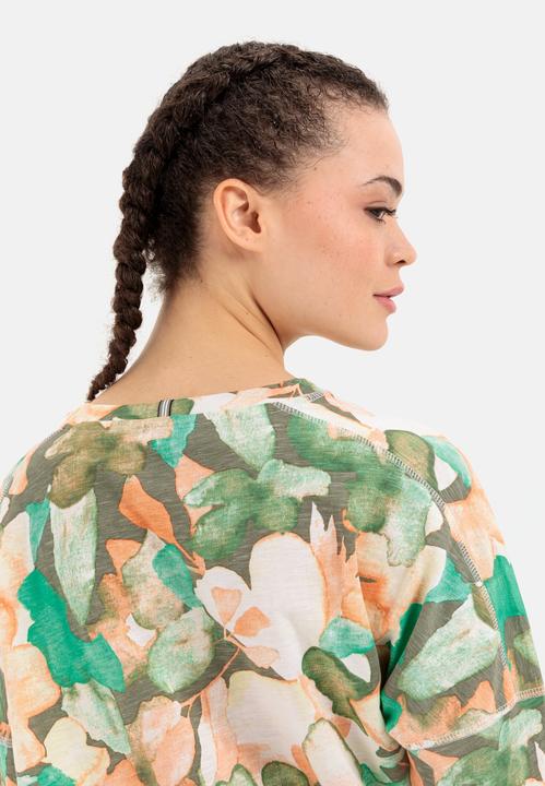 Actual product image Camel Active T-shirt with all-over print in organic cotton (M)