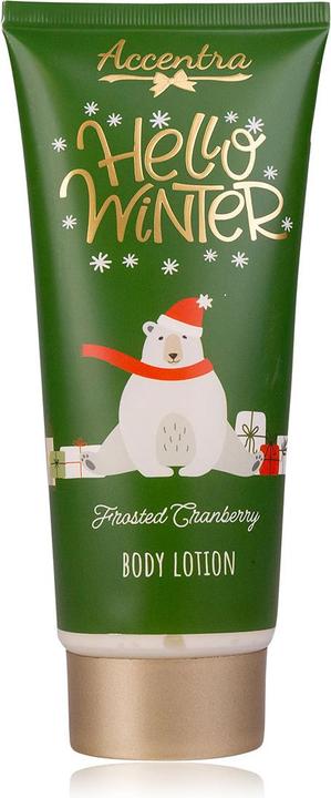 Accentra Bodylotion HELLO WINTER, Duft: Frosted Cranberry (Körpermilch, 200 ml)