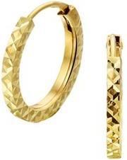 Actual product image Marie Celeste Oorringen 1.2 mm diamonds - 12 mm - Gold