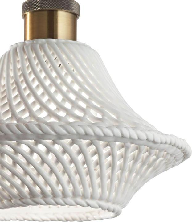 Actual product image Ideal lux LUGANO pendant light E27 ⌀210mm dimmable white 206806 (E27)