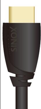 Immagine prodotto Sinox Plus - Cavo HDMI med Ethernet - HDMI (han) fino a HDMI (han) - 5 m - Supporto 4K (5 m)