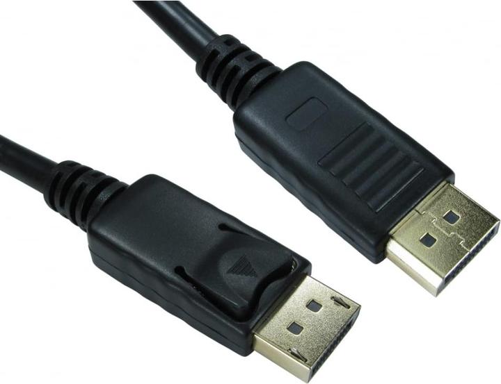 Actual product image Cables Direct CDL 10m Locking DisplayPort Cable (10 m, DisplayPort)