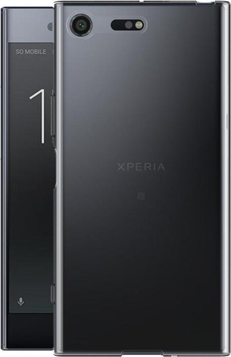 Actual product image König Design Sony Xperia XZ Premium Sleeve Transparent Silicone Case Clear Mobile Phone Cover (Sony Xperia XZ Premium)