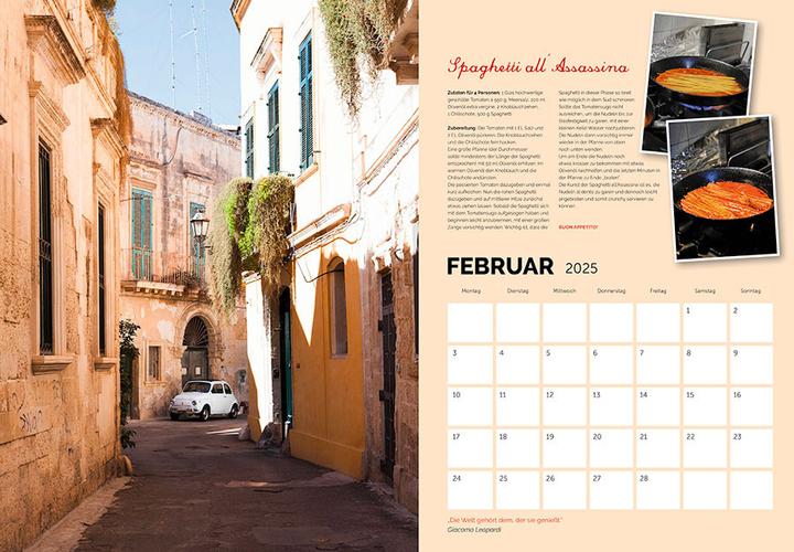 Produktbild Amore per Gusto-Kalender 2025 (Deutsch, Stefania Lettini, 2024)