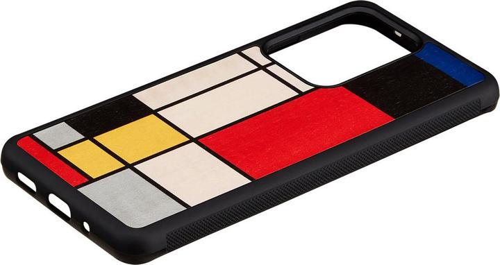 Actual product image Man.Wand &WOOD case for Galaxy S20 Ultra mondrian wood juodas (Samsung Galaxy S20 Ultra)