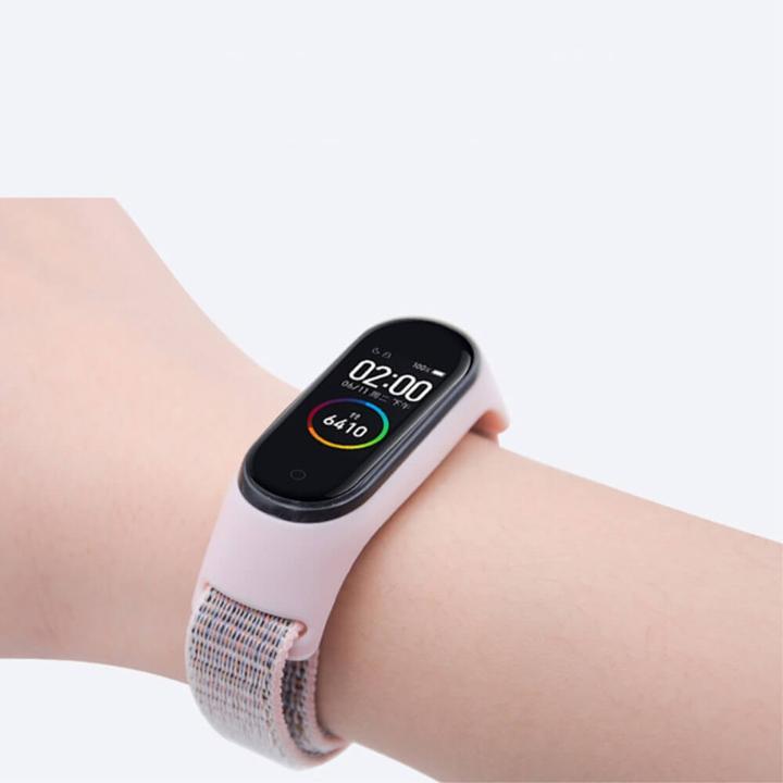 Immagine prodotto Cover-Discount Xiaomi Mi Band - Bracciale in nylon con chiusura a velcro turchese (Nylon)
