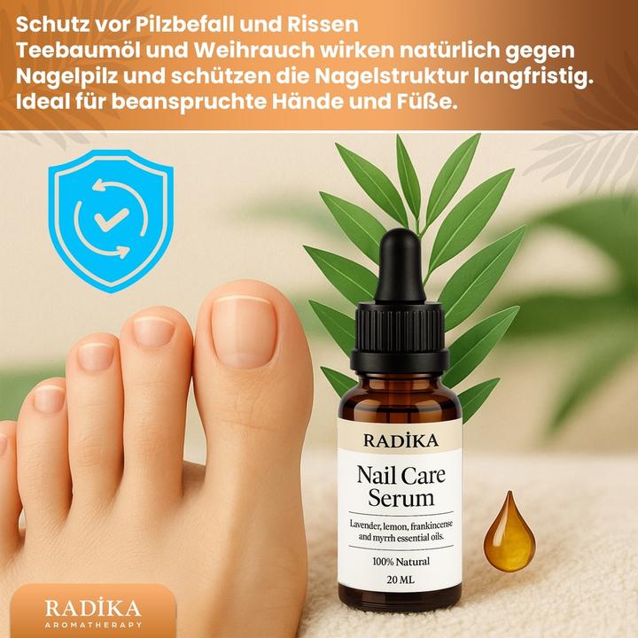 Produktbild Radika Nagelöle, Nagelpflege, Handcreme, 100% Rein, BIO, natürlich, 10 ml (10 ml)