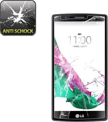 Actual product image Protectorking 2x Panzerfolie Anti-Shock HD Klar (2 Piece, LG G4)