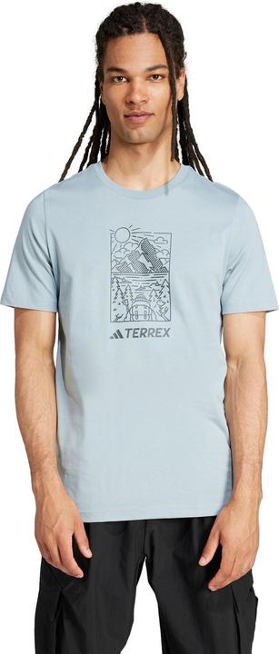 Actual product image adidas Wild Graphic T-Shirt (M)