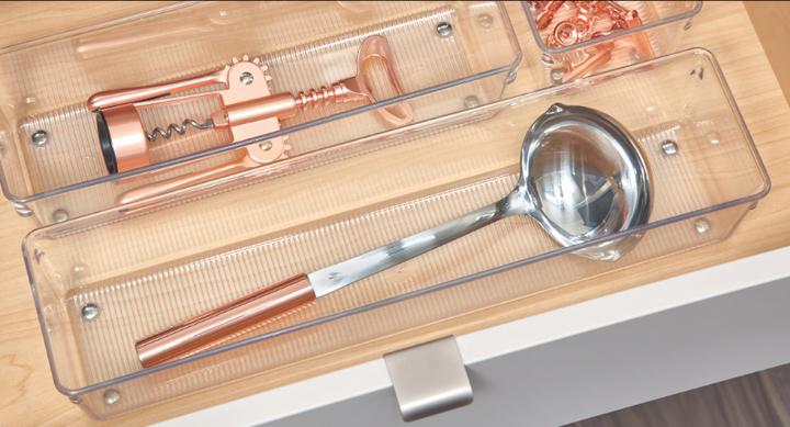 Image du produit iDesign Bacs pour tiroirs (30 x 10 x 7,5 cm, 2.20 l)