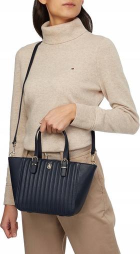Actual product image Tommy Hilfiger Handbag TH Timeless Small Tote Quilted FA22