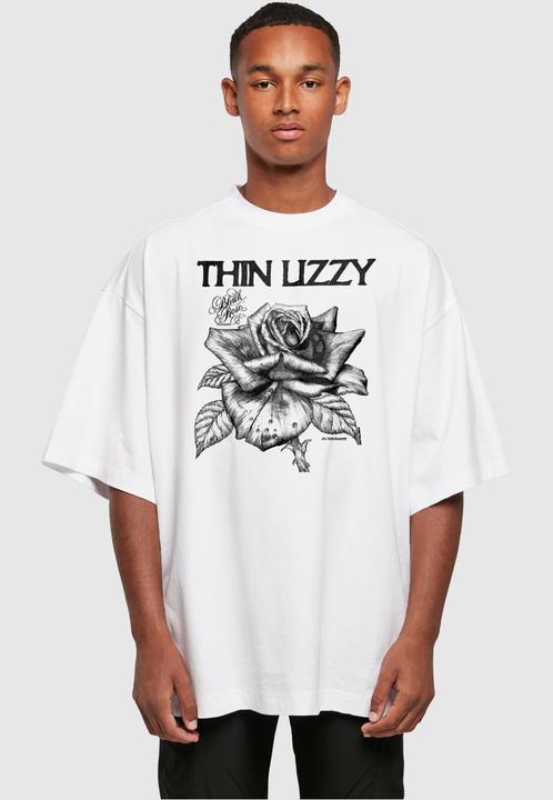 Immagine prodotto Merchcode Thin Lizzy - Maglietta con logo Rose - 160173 (S)