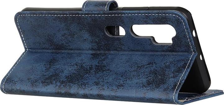 Immagine prodotto Cover-Discount Xiaomi Mi Note 10 - Custodia Vintage Suede Optics Blu Scuro (Xiaomi Mi Note 10)