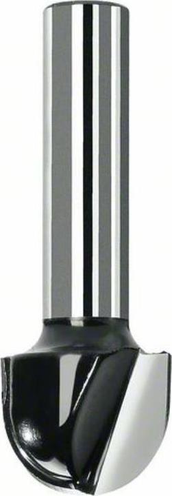 Bosch Professional Zubehör Hohlkehlfräser, 8 mm, R1 4 mm, D 8 mm, L 9,2 mm, G 40 mm