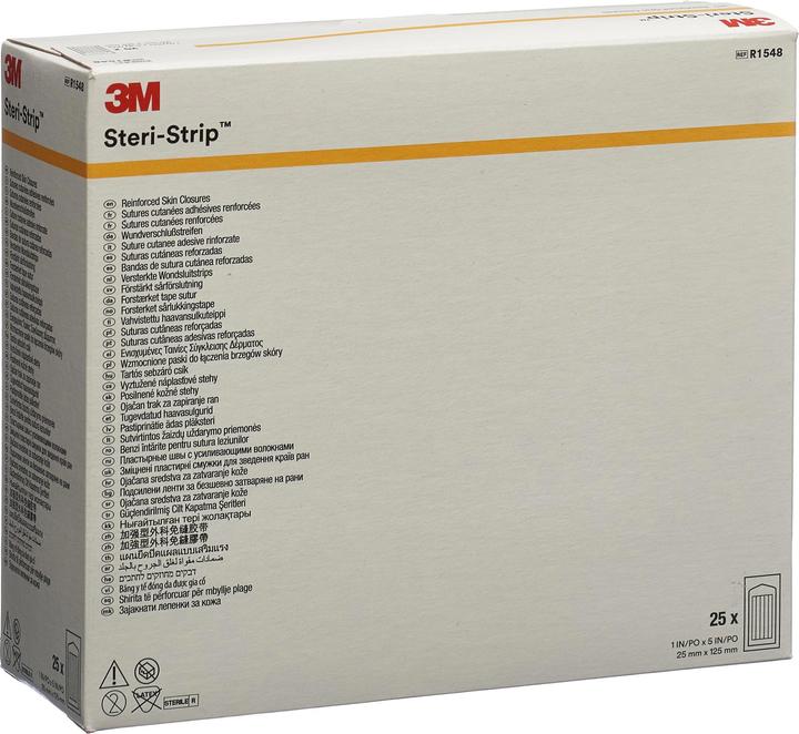 3M Strip 25x125mm weiss verstärkt (100 x)