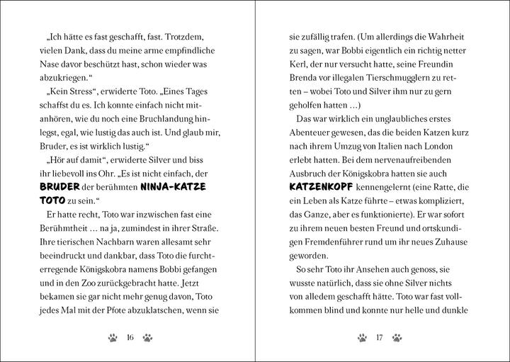 Produktbild Ninja Cat (Band 2) - Meisterdieb auf der Flucht! (Deutsch, Dermot O'Leary, Nick East, Tamara Reisinger, Loewe Kinderbücher, 2023)