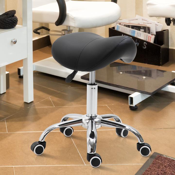 Produktbild Homcom Rollhocker mit Nylonrollen