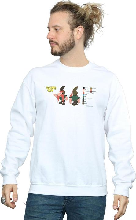 Produktbild Looney Tunes Yosemite Sam Colour Code Sweatshirt (L)