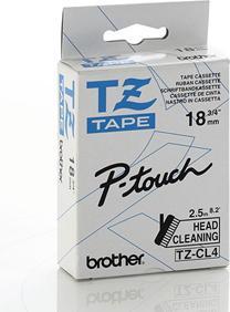 Produktbild Brother TZE-CL4 Reinigungskassette (1.80 cm, Schwarz)