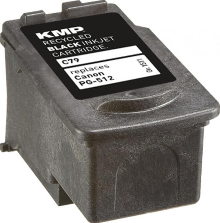 Actual product image KMP C79 Ink Cartridge compatible with Canon PG-512 (FC)
