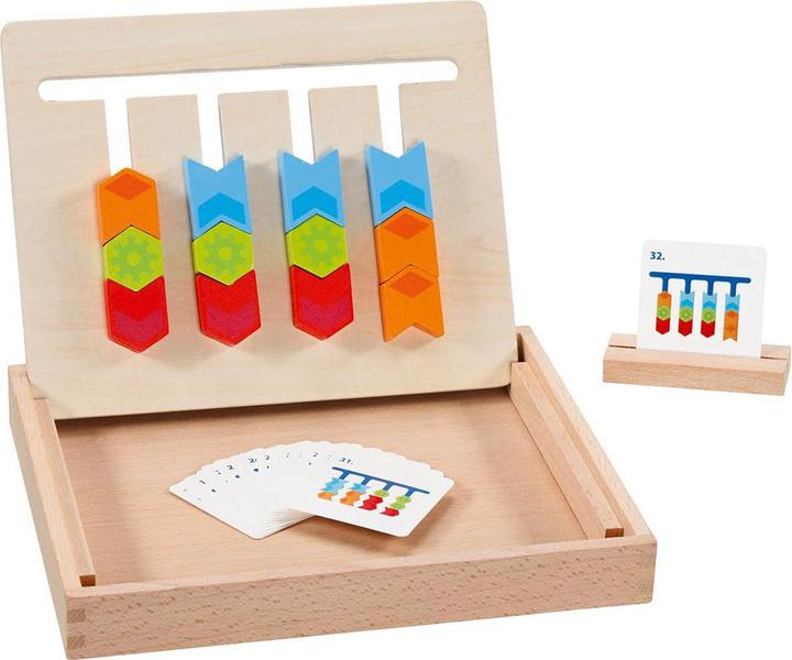 Goki Color sorting board in wooden box