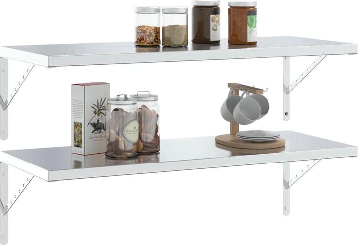 Produktbild VidaXL Regalträger 4 Stk. Edel