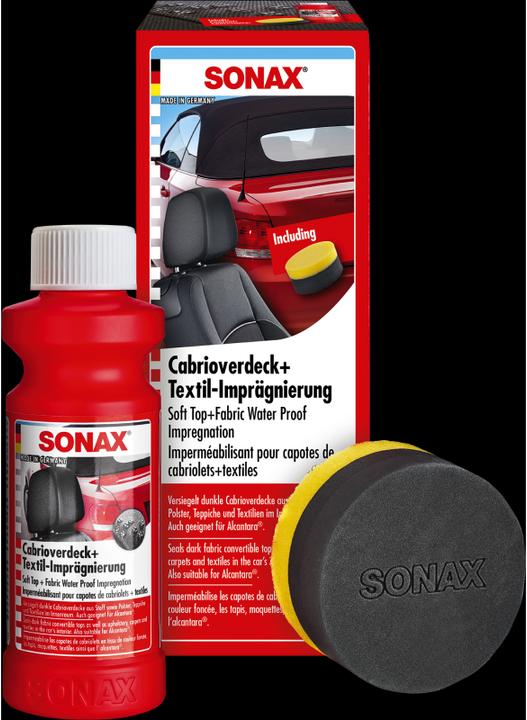 Produktbild Sonax Cabrioverdeck+Textil-Imprägnierung (250 ml)
