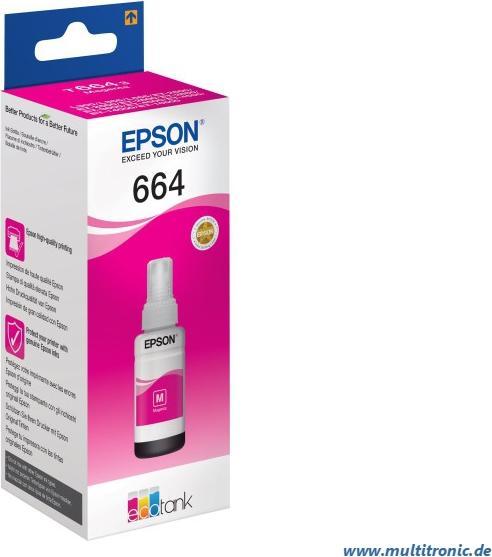 Produktbild Epson 664 EcoTank-Tinte (M)